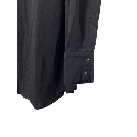 RACHEL ROY Najila Split Back Blouse In Black  (Plus Size) - Picture 7 of 9